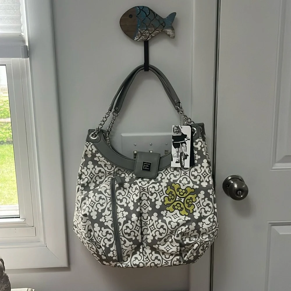 Petunia Pickle Bottom Breakfast in Berkshire Hideaway Hobo Diaper Bag,NWT